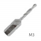 ALPEN Combination Tap Plw M3 1/4' Shank ALPEN Combination Tap Plw M3 1/4' Shank