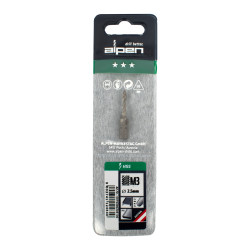 ALPEN Combination Tap Plw M3 1/4' Shank