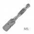ALPEN Combination Tap Plw M5 1/4' Shank