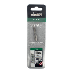 ALPEN Combination Tap Plw M5 1/4' Shank