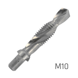 ALPEN Combination Tap Plw M10 1/4' Shank