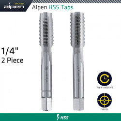 Hss H& Tap Set Imperial G 1/4' Pouched
