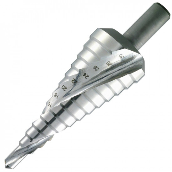 ALPEN Hss Step Drill 6-30mm ALPEN Hss Step Drill 6-30mm