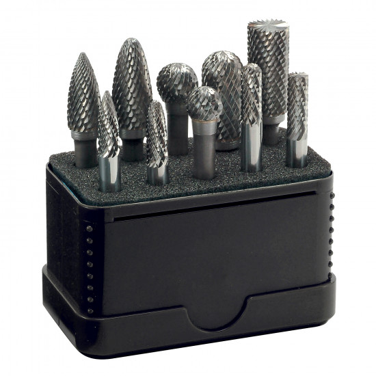 Tungsten Burr Set 10piece Tungsten Burr Set 10piece