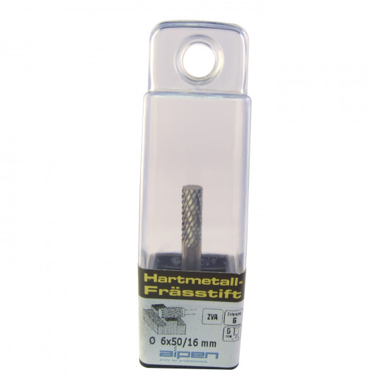 Tc Rotary Burr 6mm Cyl No Front Cut For Aluminium Tc Rotary Burr 6mm Cyl No Front Cut For Aluminium