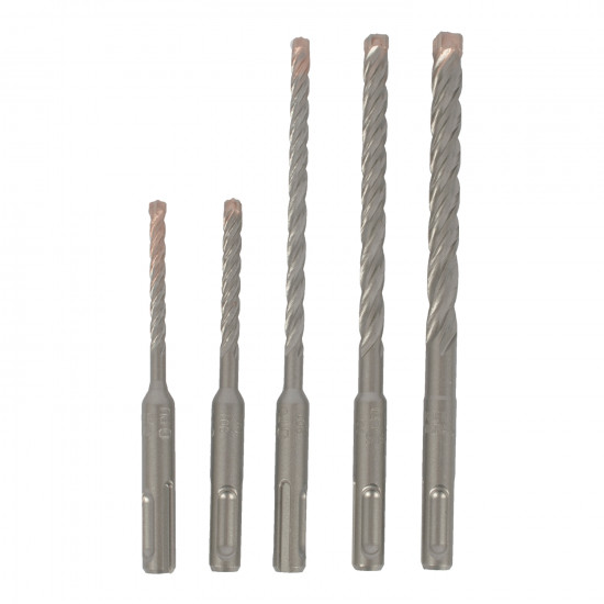 Force X Cassette Sds-plus Set Mb5 5 Pcs. 5.0/ 6.0 Mm X 110 And 6.0/ 8. Force X Cassette Sds-plus Set Mb5 5 Pcs. 5.0/ 6.0 Mm X 110 And 6.0/ 8.