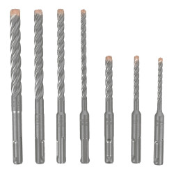 Force X Sds-+ Set Km7 7 Pcs. 5.0/ 6.0/ 8.0 Mm X 110 And 6.0/ 8.0/ 1