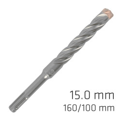 Force X 15.0 X160/100 Sds-+ Rebar Drill Bit X4 Cutting Edges