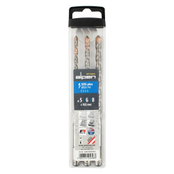 Sds Plus F4 5 6 8 X160mm 3 Pce Set