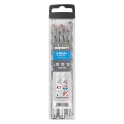 Sds Plus F4 Bit 10mm X 160 X 100 X 3 Pcs Drill Hammer