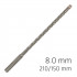 Force X 8.0 X 210/150 Sds-plus Rebar Drill Bit X4 Cutting Edges