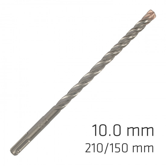Force X 10.0 X 210/150 Sds-plus Rebar Drill Bit X4 Cutting Edges