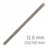 Force X 12.0 X 210/150 Sds-plus Rebar Drill Bit X4 Cutting Edges