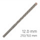 Force X 12.0 X 210/150 Sds-plus Rebar Drill Bit X4 Cutting Edges Force X 12.0 X 210/150 Sds-plus Rebar Drill Bit X4 Cutting Edges