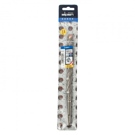 Force X 12.0 X 210/150 Sds-plus Rebar Drill Bit X4 Cutting Edges Force X 12.0 X 210/150 Sds-plus Rebar Drill Bit X4 Cutting Edges