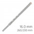 Force X 16.0 X 260/200 Sds-plus Rebar Drill Bit X4 Cutting Edges