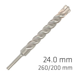 Force X 24.0 X 250/200 Sds-+ Rebar Drill Bit X4 Cutting Edges