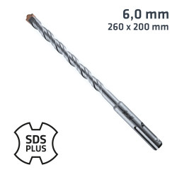Sds Plus Drill Bit 260 X 200 6.0mm