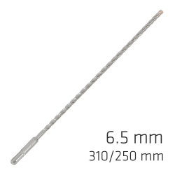 Force X 6.5 X 310/250 Sds-+ Rebar Drill Bit X4 Cutting Edges