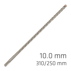 Force X 10.0 X 310/250 Sds-+ Rebar Drill Bit X4 Cutting Edges