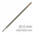 Force X 20.0 X 450/400 Sds-plus Rebar Drill Bit X4 Cutting Edges