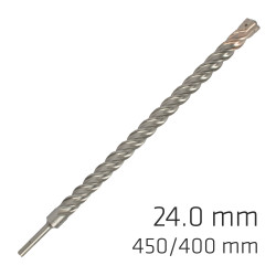 Force X 24.0 X 450/400 Sds-+ Rebar Drill Bit X4 Cutting Edges