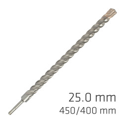 Force X 25.0 X 450/400 Sds-+ Rebar Drill Bit X4 Cutting Edges