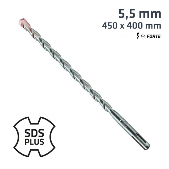 Sds Plus Drill Bit 450 X 400 5.5mm Sds Plus Drill Bit 450 X 400 5.5mm