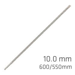 Force X 10.0 X 600/550 Sds-+ Rebar Drill Bit X4 Cutting Edges