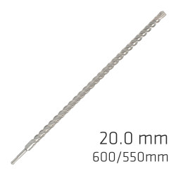 Force X 20.0 X 600/550 Sds-+ Rebar Drill Bit X4 Cutting Edges