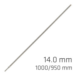 Force X 14.0 X 1000/950 Sds-+ Rebar Drill Bit X4 Cutting Edges