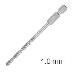 Hss Super Drill Bit Hex Shank 4mm