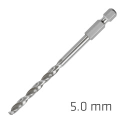 Hss Super Drill Bit Hex Shank 5mm