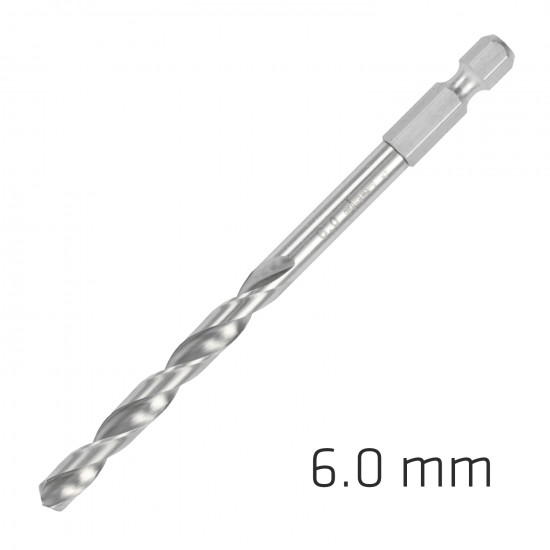 Hss Super Drill Bit Hex Shank 6mm Hss Super Drill Bit Hex Shank 6mm
