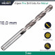 ALPEN Pro Hss Drill Din 338 Rn 135 With Split Point 10.0mm Bulk ALPEN Pro Hss Drill Din 338 Rn 135 With Split Point 10.0mm Bulk