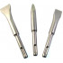 Sds Short Chisel Set Plastic Tube Point X140mm Flat 20x140 Wide 30x140