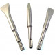 Sds Short Chisel Set Plastic Tube Point X140mm Flat 20x140 Wide 30x140 Sds Short Chisel Set Plastic Tube Point X140mm Flat 20x140 Wide 30x140