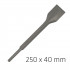 Demolisher Plus Wide Chisel 250x40 Sds-plus