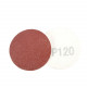 Sanding Disc 50mm 120grit Hook And Loop 10pk For Air Angle Sander 2'