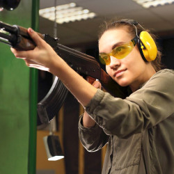 Safety Eyewear Glasses Yellow In Poly Bag
