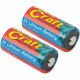 Battery Cr123a 3v Lithium X2 Per Card (moq 6) Battery Cr123a 3v Lithium X2 Per Card (moq 6)