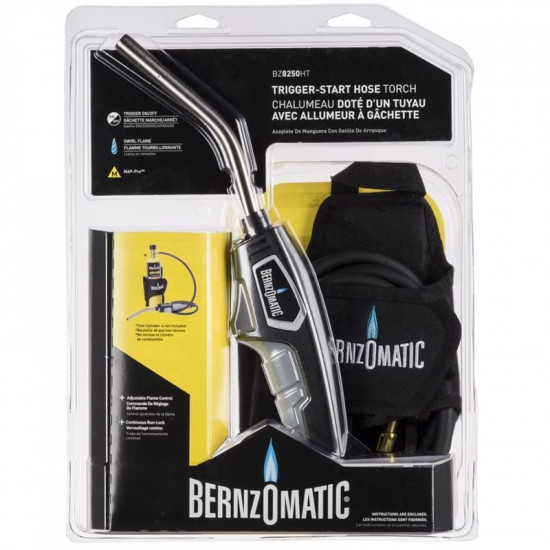 Bz8250ht BERNZOMATIC Portable Hose Torch And Holster Bz8250ht BERNZOMATIC Portable Hose Torch And Holster