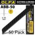 OLFA Blades Black X-sharp 50 Per Pack Ultra Sharp 9mm