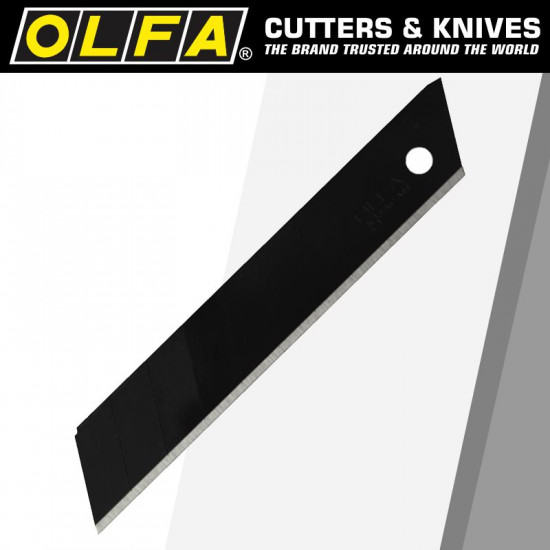 OLFA Blades Excel Black 30/pk Carded Ultra Sharp 18mm With Belt Clip OLFA Blades Excel Black 30/pk Carded Ultra Sharp 18mm With Belt Clip