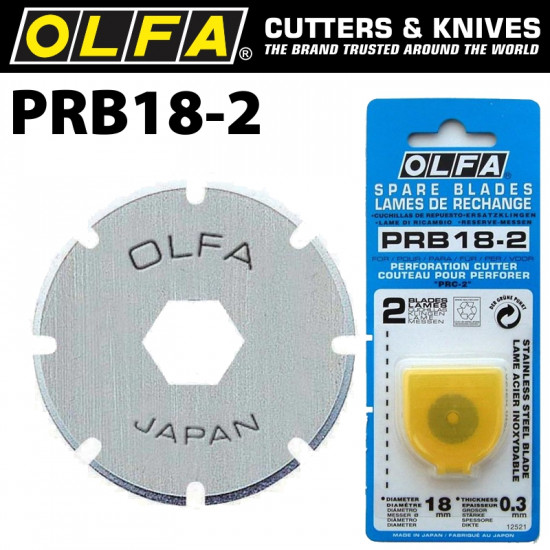 OLFA Blades Perforation Prb18-2 18mm