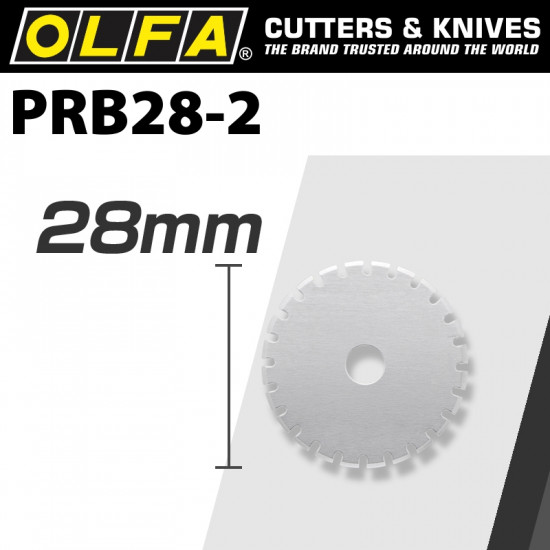 OLFA Perfortion Blade 28mm For Prc3 2/pk 28mm OLFA Perfortion Blade 28mm For Prc3 2/pk 28mm