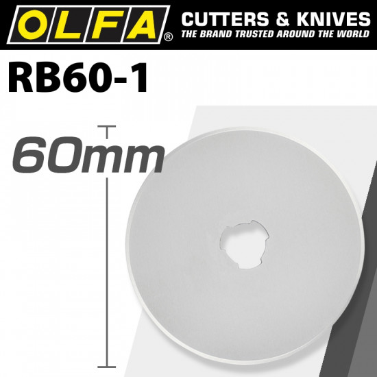 OLFA Blades Rotary Rb60-1 1/pack 60mm OLFA Blades Rotary Rb60-1 1/pack 60mm
