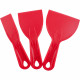 Putty Knife Plastic 3 Piece Set 38 76 & 100mm 1.5'/3'/4' Putty Knife Plastic 3 Piece Set 38 76 & 100mm 1.5'/3'/4'