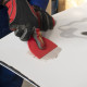 Putty Knife Plastic 3 Piece Set 38 76 & 100mm 1.5'/3'/4' Putty Knife Plastic 3 Piece Set 38 76 & 100mm 1.5'/3'/4'