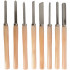 Chisel Set Wood Turning 8 Piece Std Wooden Case